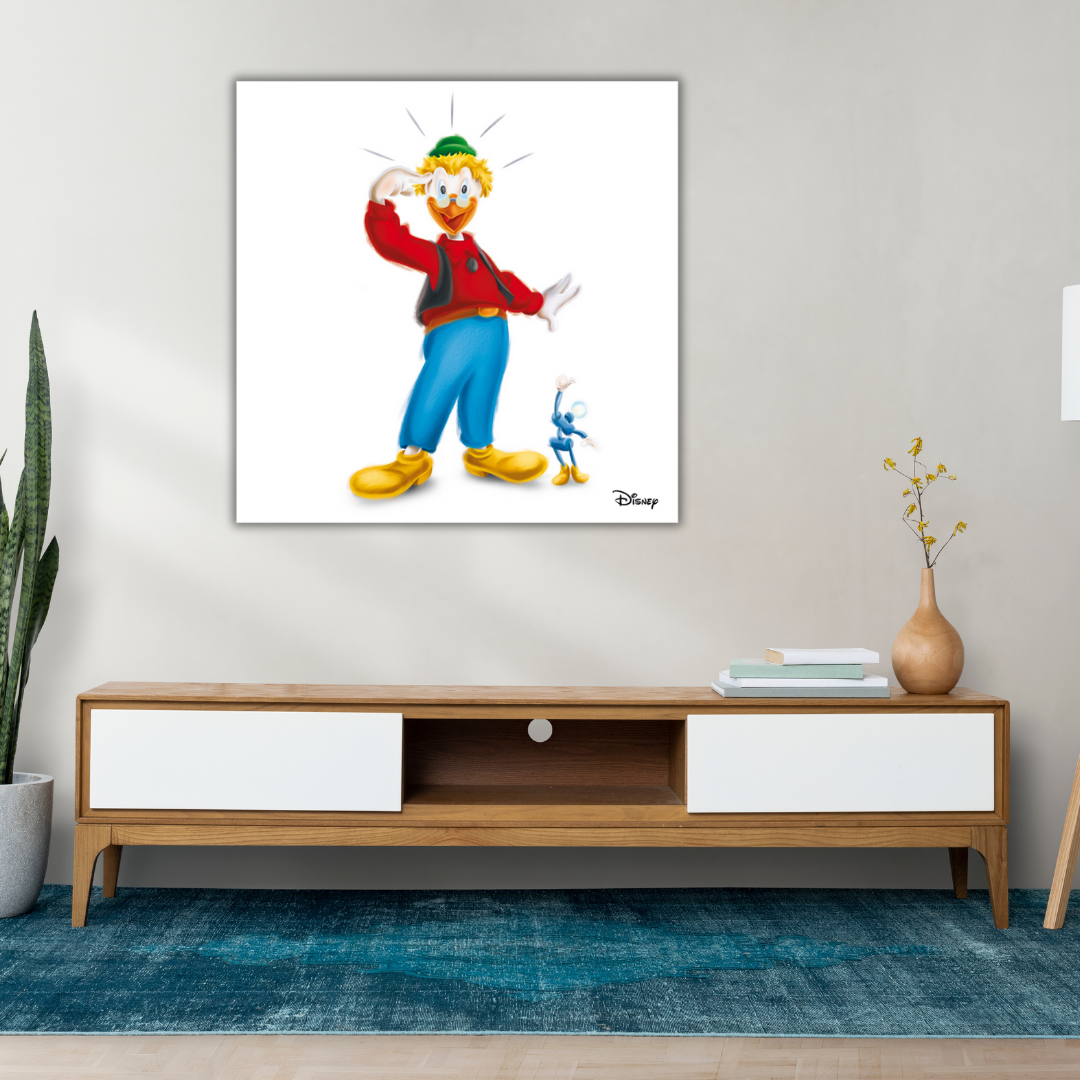 Archimedes Disney on Canvas - Innovative Art – MYCROM.ART