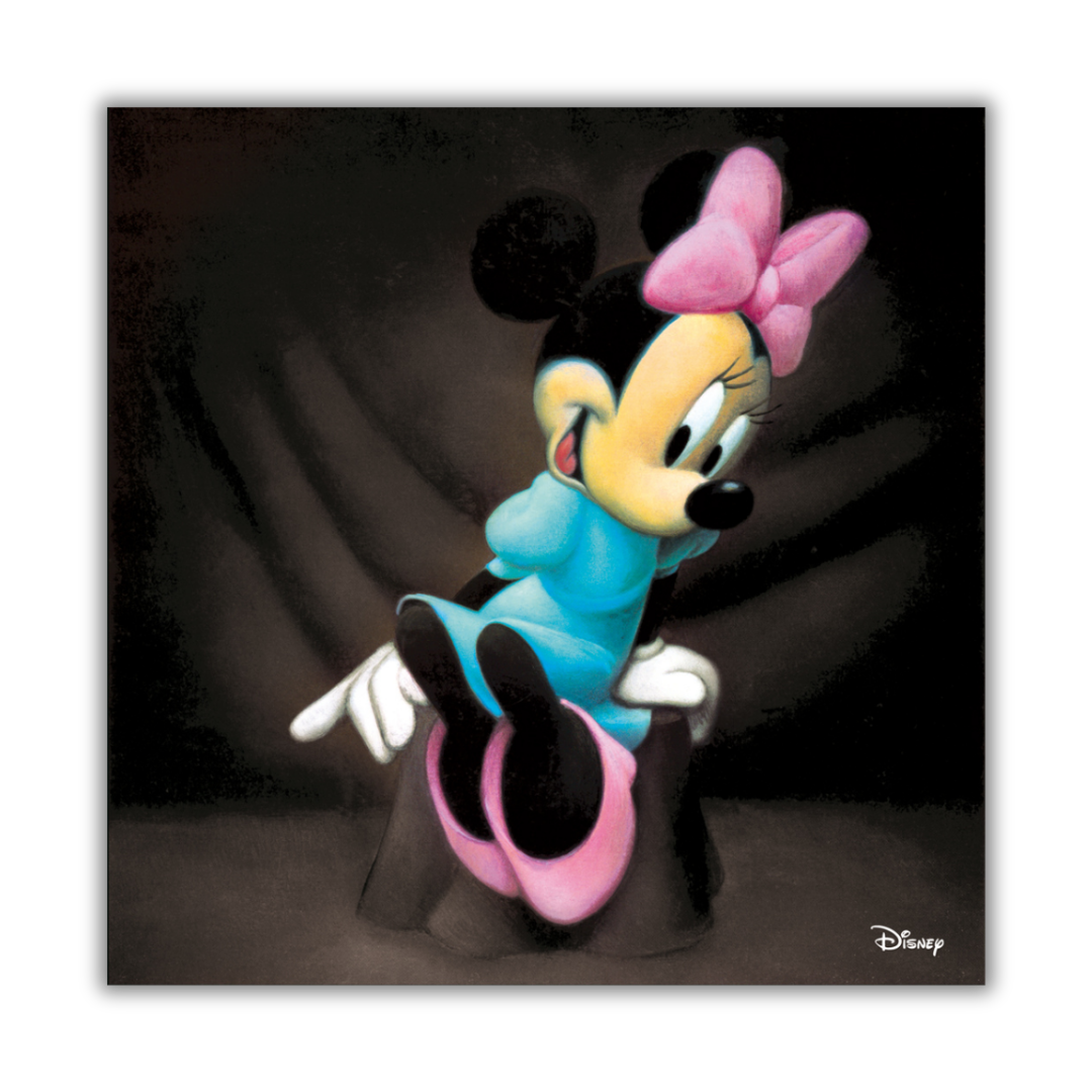 Disney Minnie Artistic Screen Printing - Limited Edition (Black Edition)