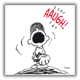 Charlie Brown Aaugh - Espressione Iconica di Schulz