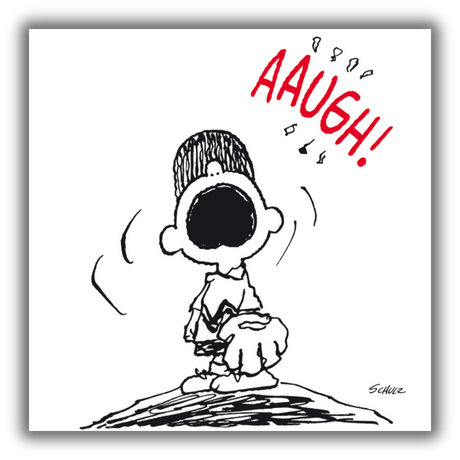 Charlie Brown Aaugh - Schulz's Iconic Expression