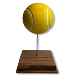 Retro scultura pallina Wimbledon in legno