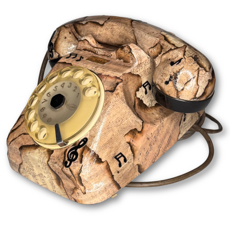 "Note di Fuoco" – Telefono Vintage, Arte & Musica