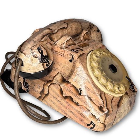 "Note di Fuoco" – Telefono Vintage, Arte & Musica